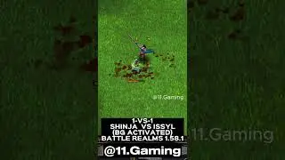 SHINJA vs ISSYL (BG Activated) #shorts #battlerealms