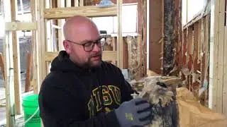 Why is old insulation black?