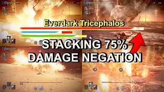 Stacking 75%+ Damage Negation Against Everdark Tricephalos - ELDEN RING NIGHTREIGN