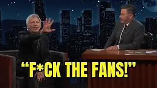 Harrison Ford Forced to LEAVE Kimmel&rsquo;s Show After Fiery Statement