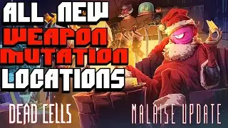 Dead Cells Katana and Backpack Blueprints | Update 21 Drop Locations