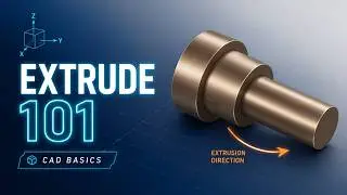 Extrude 101: How to Extrude in SolidWorks | Complete Beginner Tutorial