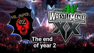 Alpha Entertainment Worldwide WrestleMania the END of year 2 #undisputed #wwechampionship #hbk #wwe 