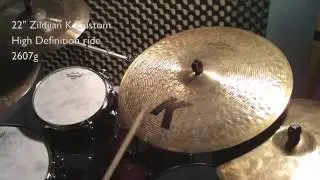 Ride cymbal video blog #39 - 22
