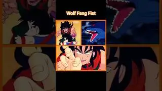 Yamcha's Wolf Fang Fist #anime #dragonball #shortvideo #shorts