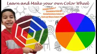 Learn and make your Colour Wheel | Easy Painting Ideas | Easy Art for Kids