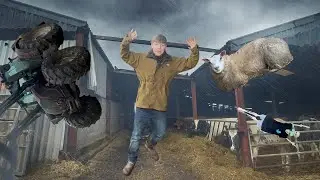 ФЕРМА БЫЛА РАЗРУШЕНА ВО ВРЕМЯ ШТОРМА!!!!