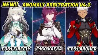 New!! Anomaly Arbitration v4.0 | Firefly & Kafka & Archer | HSR 4.0