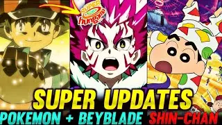 Super Updates !!🥳 | Pokemon + Beyblade New Episodes Confirmed | PB Anime India
