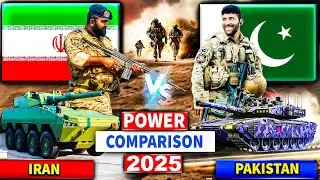 Iran vs Pakistan Military Power Comparison 2025 | Pakistan vs Iran Military Power 2025