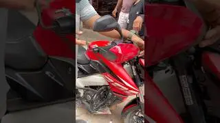 Hand guard protector installation😱Pulsar ns200 #shorts