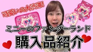 【購入品紹介】ブランケットだけのはずが...ミニーのパルパルーザ購入品紹介🩷🩵