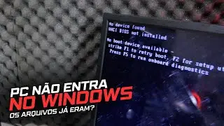 NO BOOTABLE DEVICE? O SSD TINHA MORRIDO! 😱 Ainda Dá Pra Recuperar?