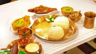 Bhojohori Manna  - Durga Puja Thali || Diamond Plaza Kolkata