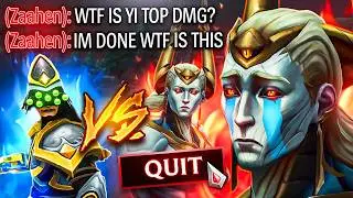 HOW TO MAKE PEOPLE GIVE UP WITH MASTER YI TOP...