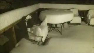 Michigan Snow Storm 2014 Timelapse