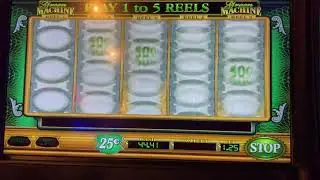 Lots of Free Spins - Max Bet - The Green Machine Slot Machine!!! 🤑🤑🤑