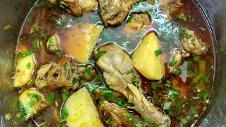 Chicken aloo shorba | Tasty and Easy chicken aloo shorba