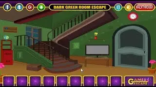 Dark Green Room Escape Walkthrough [Games4Escape]