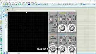Proteus tutorial 4 || Simple circuit for Virtual oscilloscope connection