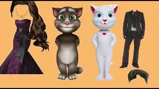 Talking Tom billu two Dulhan ka funny makeup comedy video lipstick wali Billi (197