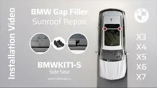 BMW - Sunroof Side Seal Gap Repair Kit (X3 G01 F97, X4 G02 F98, X5 G05 F95, X6 G06 F96, X7 G07)