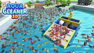 Aqua Cleaner 3D (by Ateam Entertainment Inc.) IOS Gameplay Video (HD)