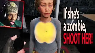 If someone is a zombie, SHOOT THEM | Quarantine Zone FULL DEMO