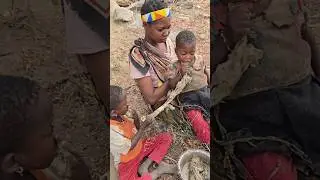 even kids like to eat monkey intestine in the bush #reels #shorts #video #trending #chaabaa #dudukwe