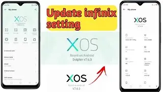 how to update infinix xos launcher setting in xos 10 😀| xos launcher 7 setting change into xos 10|