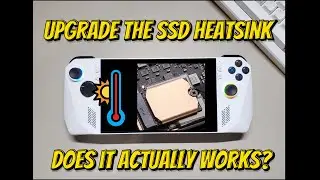 The Best ASUS ROG ALLY Accessories: Improve Your Mobile Gaming Experience, SSD Heatsink #asusrogally
