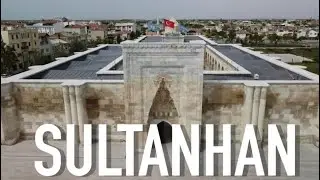 Drone footage of Sultanhan Turkey