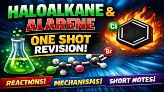 Haloalkane and Haloarene One shot Revision for HIGHER SECONDARY FINAL EXAM #Assam