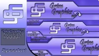 GrimGraphicsHD Youtube Header | Speedart