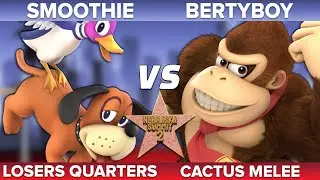 Nebraska Summit 2 - Smoothie (Duck Hunt, Wolf) vs BertyBoy (Young Link, Donkey Kong) - Cactus Melee