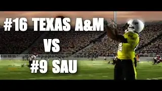 NCAA FOOTBALL 06 (ps2 gameplay) DYNASTY MODE - #9 SAU VS #16 TEXAS A&M