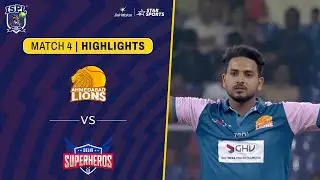 Ahmedabad Lions roar! Win 2 of 2 to stay perfect this season | Highlights #ISPLonJioStar