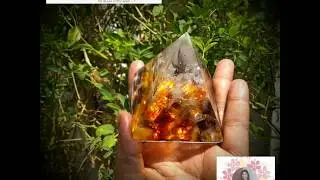 Resin Crystal pyramid