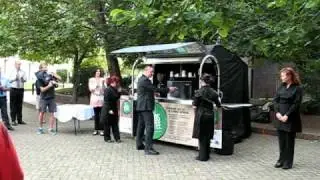 Two Hands Coffee Cart Opening.AVI