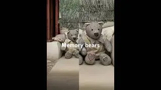 Made from cherished clothing creating forever memories #memorybears #giftideas