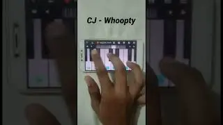 CJ - Whoopty | Viral Easy Piano Tutorial #shorts