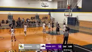 Waipahu High vs Pearl City High Varsity Basketball OIA Division 2 Regular Season Game 12/27/2025