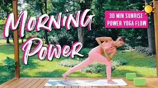 30 Min Morning Yoga | POWER FLOW | J Rock Yoga
