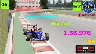 SRS WR | Tatuus FA01 | Montreal Qualifying | 1:36.976 (Pole Position+World Record)