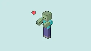 1 hour of silence occasionally broken by minecraft zombie noises