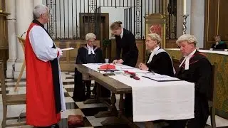 The Confirmation of Election for the 99th Bishop of Lichfield