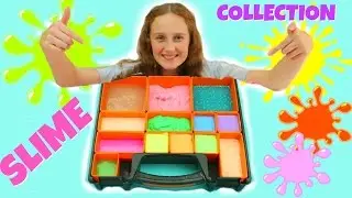 Slime Collection - Slime Haul and DIY Slime Storage Ideas!