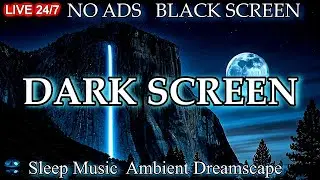 (No Ads) Soothing Ambient Sleep Music Black Screen, Tranquil Meditation Music, Deep Sleeping Music