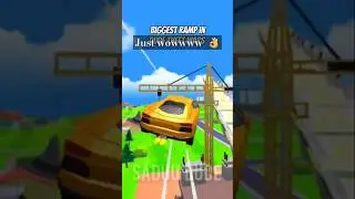 Biggest ramp in Dude Theft Wars! 😰🤯 #viralvideo #gaming#shorts #fyp