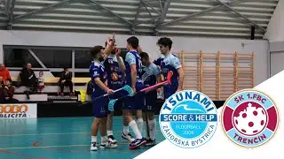 HIGHLIGHTS | TSUNAMI ZÁHORSKÁ BYSTRICA – 1.FBC FLORBAL TRENČÍN 9:5